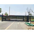 Stainless Steel Automatic Retractable Gate with Screen for Security Stainless Steel Automatic Retractable Gate with Screen for Security